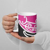 All Pink New Zealand Kowhai Ngutukak Ceramic Mug LT9 - Polynesian Pride