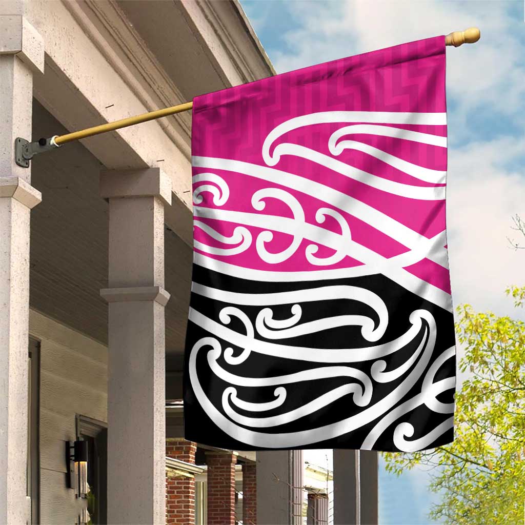 All Pink New Zealand Kowhai Ngutukak Garden Flag LT9 House Flag Pink - Polynesian Pride