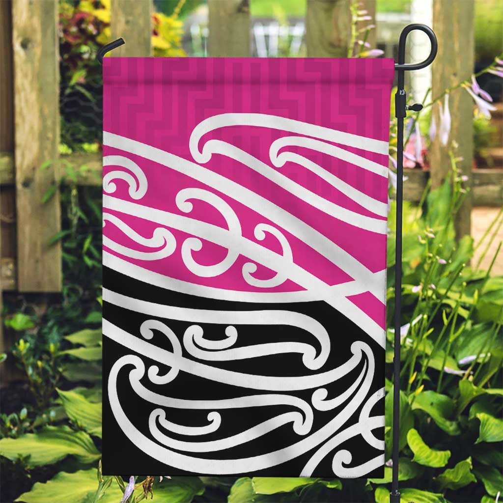All Pink New Zealand Kowhai Ngutukak Garden Flag LT9 Garden Flag Pink - Polynesian Pride