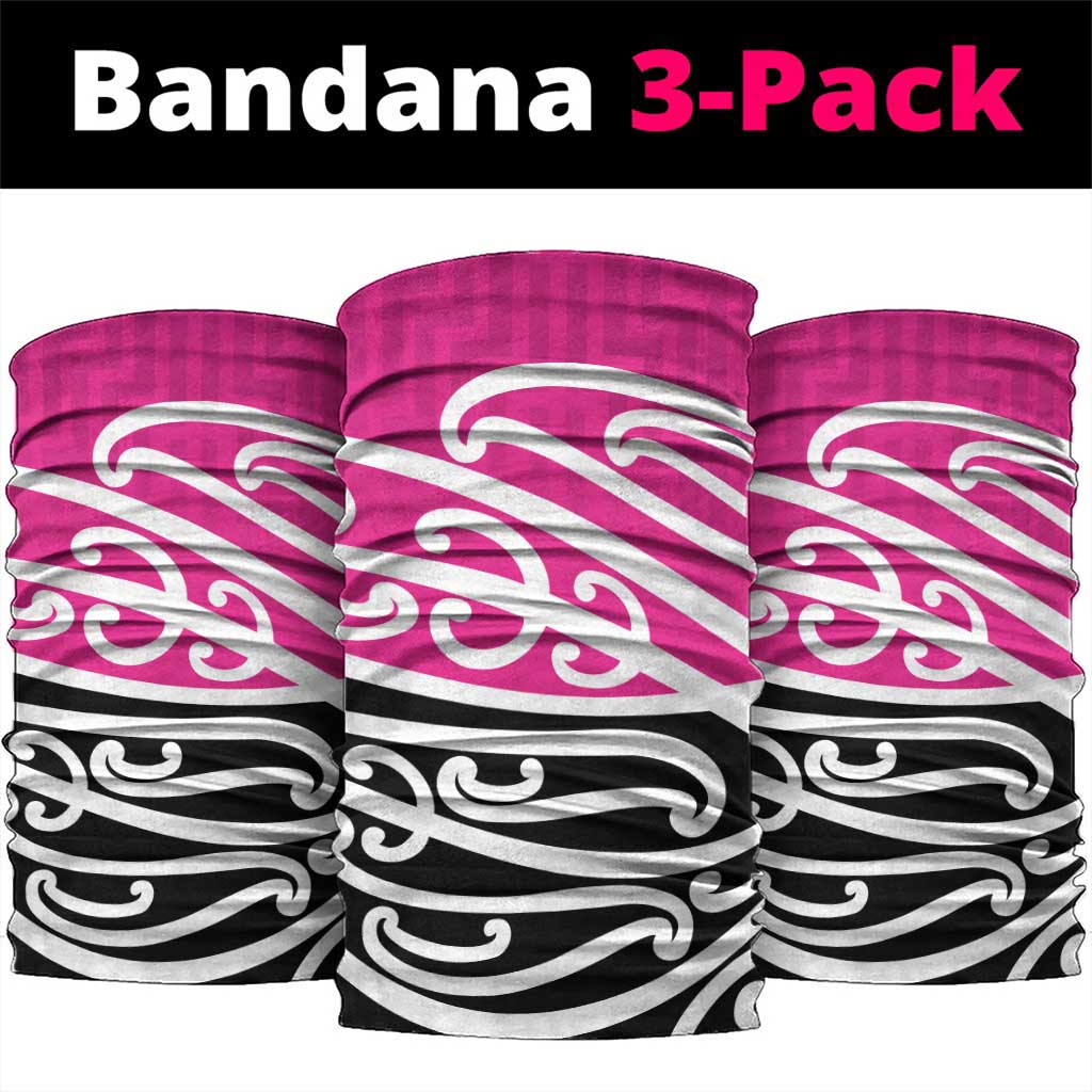 All Pink New Zealand Kowhai Ngutukak Neck Gaiter LT9 package One Size: 25*50cm Pink - Polynesian Pride