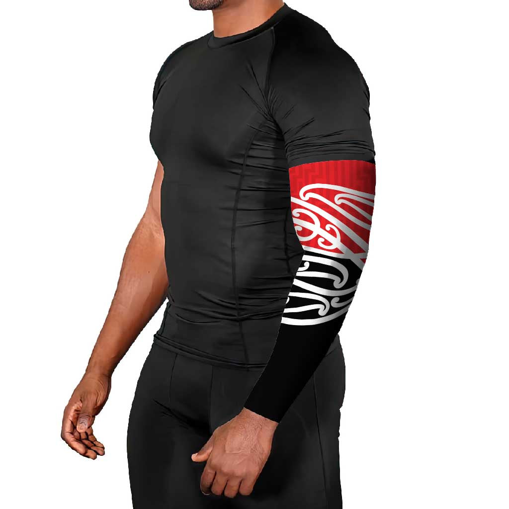 All Red New Zealand Kowhai Ngutukak Arm Sleeves LT9 - Polynesian Pride