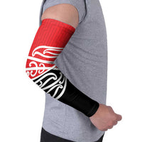 All Red New Zealand Kowhai Ngutukak Arm Sleeves LT9 - Polynesian Pride