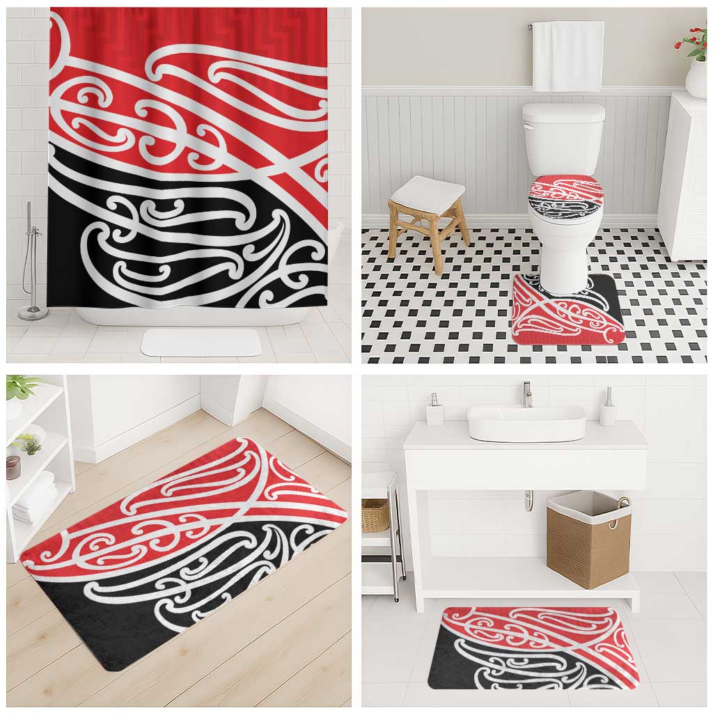 All Red New Zealand Kowhai Ngutukak Bathroom Set LT9 - Polynesian Pride