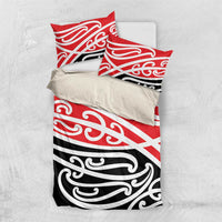 All Red New Zealand Kowhai Ngutukak Bedding Set LT9 US Twin 172cm x 218cm Red - Polynesian Pride