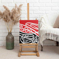All Red New Zealand Kowhai Ngutukak Canvas Wall Art LT9 - Polynesian Pride