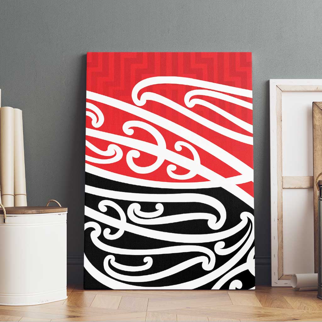 All Red New Zealand Kowhai Ngutukak Canvas Wall Art LT9 - Polynesian Pride