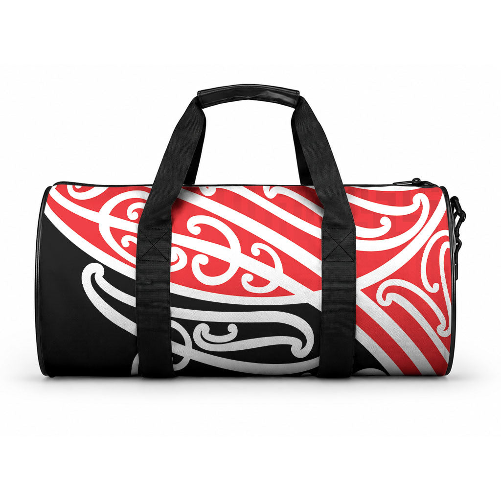 All Red New Zealand Kowhai Ngutukaka Duffle Bag LT9 One size Red - Polynesian Pride