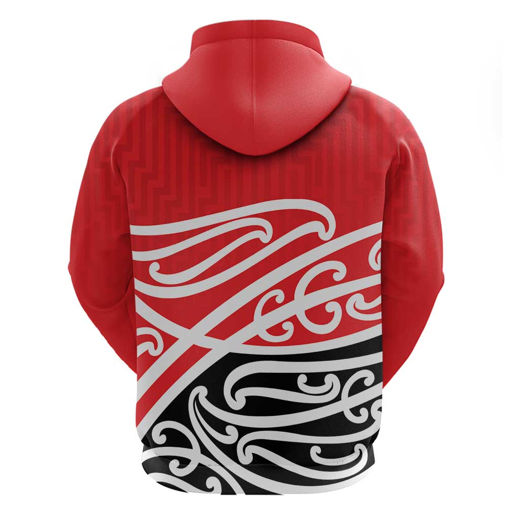 All Red New Zealand Kowhai Ngutukak Hoodie LT9 - Polynesian Pride