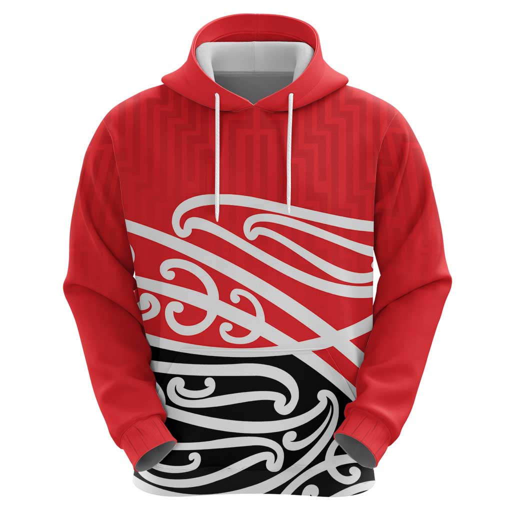 All Red New Zealand Kowhai Ngutukak Hoodie LT9 - Polynesian Pride