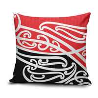 All Red New Zealand Kowhai Ngutukak Pillow Cover LT9 Red - Polynesian Pride