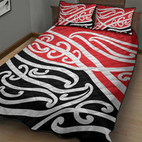 All Red New Zealand Kowhai Ngutukak Quilt Bed Set LT9 - Polynesian Pride