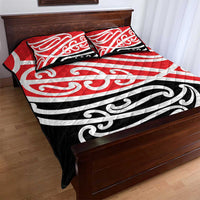 All Red New Zealand Kowhai Ngutukak Quilt Bed Set LT9 - Polynesian Pride