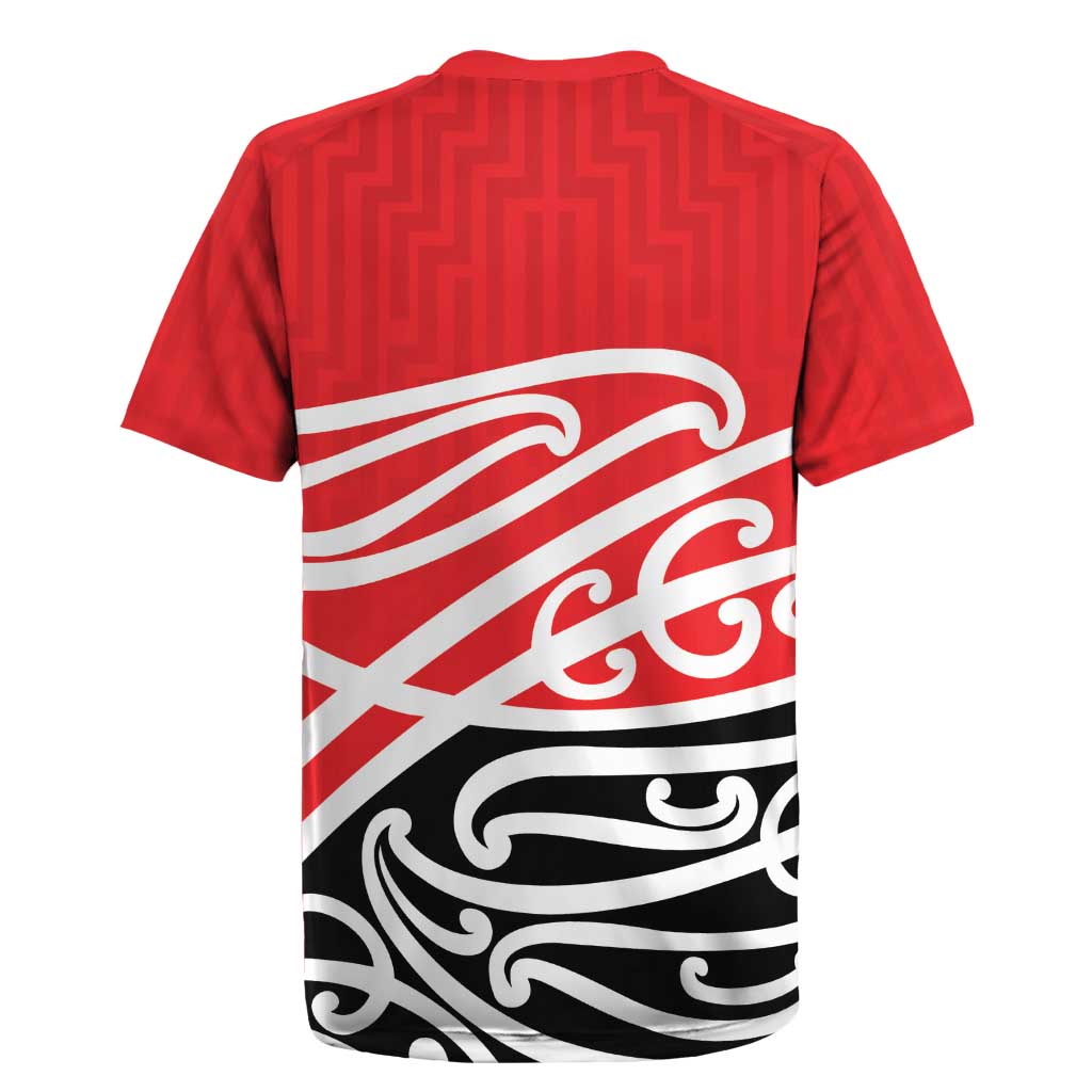 All Red New Zealand Kowhai Ngutukak Rugby Jersey LT9 - Polynesian Pride