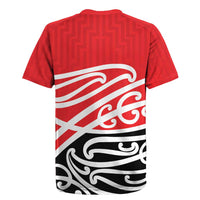 All Red New Zealand Kowhai Ngutukak Rugby Jersey LT9 - Polynesian Pride