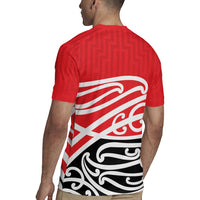 All Red New Zealand Kowhai Ngutukak Rugby Jersey LT9 - Polynesian Pride