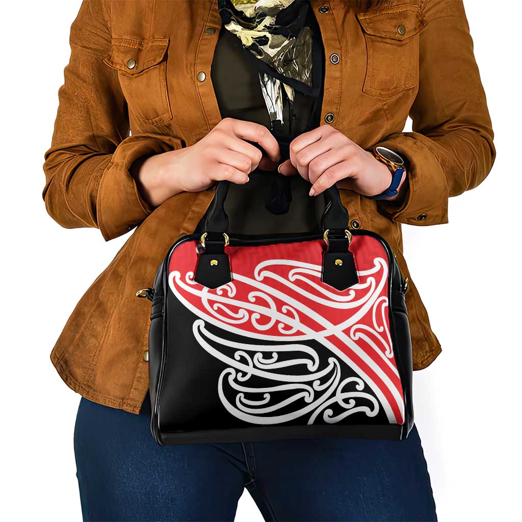 All Red New Zealand Kowhai Ngutukak Shoulder Handbag LT9 - Polynesian Pride