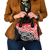 All Red New Zealand Kowhai Ngutukak Shoulder Handbag LT9 - Polynesian Pride