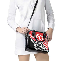 All Red New Zealand Kowhai Ngutukak Shoulder Handbag LT9 - Polynesian Pride
