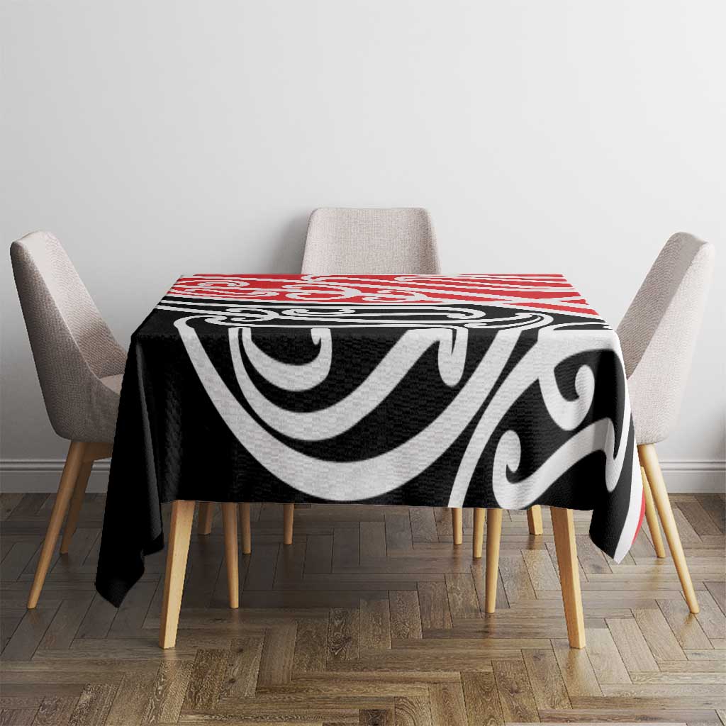 All Red New Zealand Kowhai Ngutukak Tablecloth LT9 - Polynesian Pride