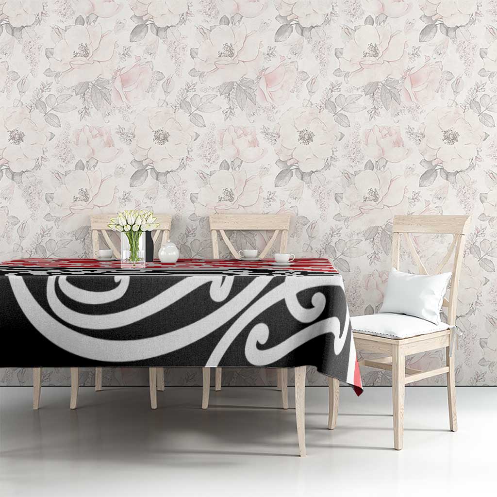 All Red New Zealand Kowhai Ngutukak Tablecloth LT9 - Polynesian Pride