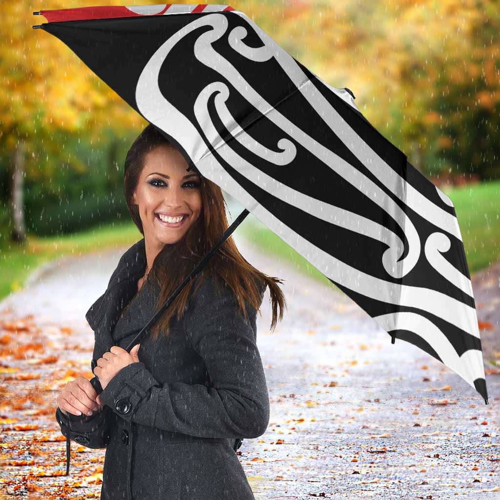 All Red New Zealand Kowhai Ngutukak Umbrella LT9 - Polynesian Pride
