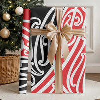 All Red New Zealand Kowhai Ngutukak Wrapping Paper LT9 - Polynesian Pride