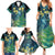 New Zealand Matariki Waipuna-a-rangi Family Matching Summer Maxi Dress and Hawaiian Shirt He Roimata o Rangi