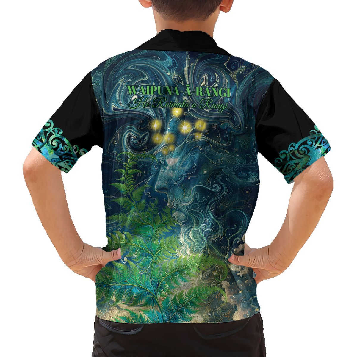 New Zealand Matariki Waipuna-a-rangi Hawaiian Shirt He Roimata o Rangi LT9 - Polynesian Pride