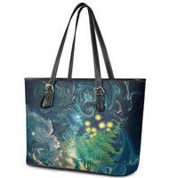 New Zealand Matariki Waipuna-a-rangi Leather Tote Bag He Roimata o Rangi LT9 - Polynesian Pride