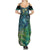 New Zealand Matariki Waipuna-a-rangi Summer Maxi Dress He Roimata o Rangi