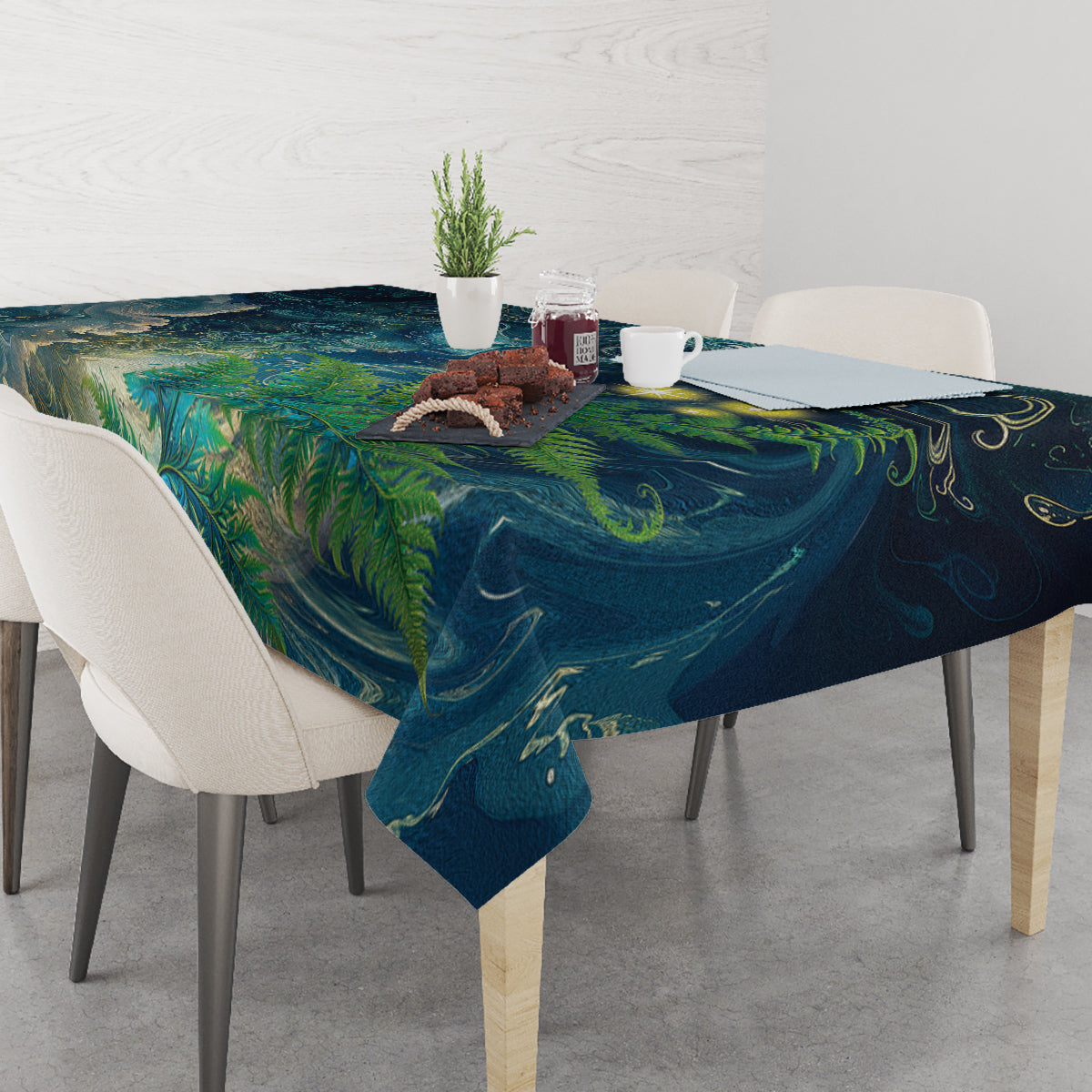 New Zealand Matariki Waipuna-a-rangi Tablecloth He Roimata o Rangi LT9 - Polynesian Pride