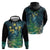 New Zealand Matariki Waipuna-a-rangi Zip Hoodie He Roimata o Rangi