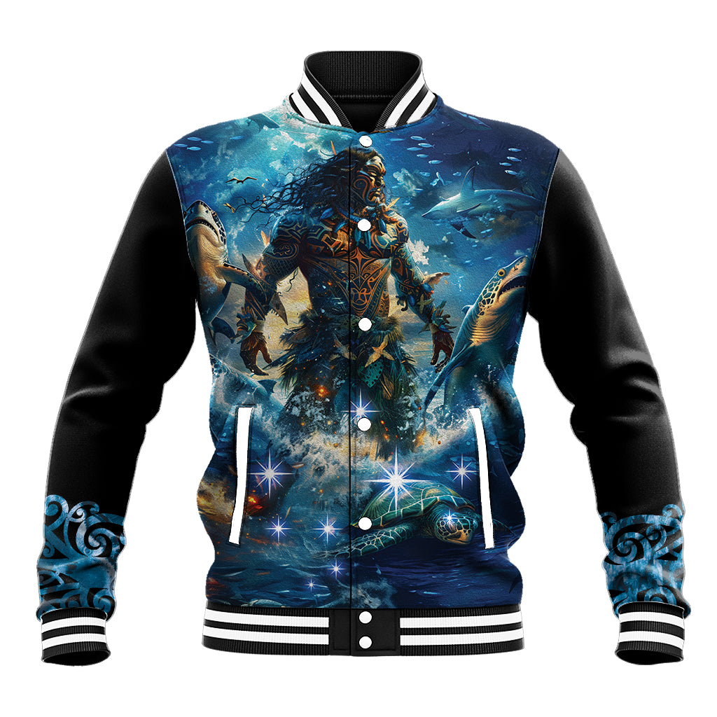 New Zealand Matariki Waita Baseball Jacket The Way Of The Water