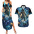 New Zealand Matariki Waita Couples Matching Summer Maxi Dress and Hawaiian Shirt The Way Of The Water