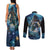 New Zealand Matariki Waita Couples Matching Tank Maxi Dress and Long Sleeve Button Shirt The Way Of The Water