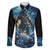 New Zealand Matariki Waita Family Matching Off The Shoulder Long Sleeve Dress and Hawaiian Shirt The Way Of The Water