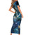 New Zealand Matariki Waita Family Matching Short Sleeve Bodycon Dress and Hawaiian Shirt The Way Of The Water