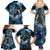 New Zealand Matariki Waita Family Matching Summer Maxi Dress and Hawaiian Shirt The Way Of The Water