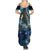 New Zealand Matariki Waita Family Matching Summer Maxi Dress and Hawaiian Shirt The Way Of The Water