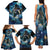 New Zealand Matariki Waita Family Matching Tank Maxi Dress and Hawaiian Shirt The Way Of The Water