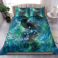 New Zealand Matariki Waiti Bedding Set The Beginnings Of Life LT9 - Polynesian Pride