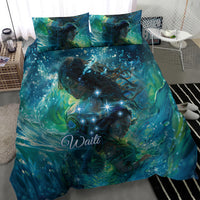 New Zealand Matariki Waiti Bedding Set The Beginnings Of Life LT9 - Polynesian Pride