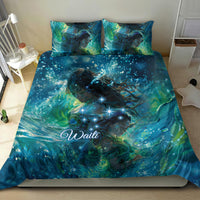 New Zealand Matariki Waiti Bedding Set The Beginnings Of Life LT9 - Polynesian Pride