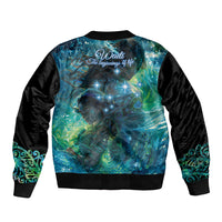 New Zealand Matariki Waiti Bomber Jacket The Beginnings Of Life LT9 - Polynesian Pride