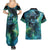 New Zealand Matariki Waiti Couples Matching Summer Maxi Dress and Hawaiian Shirt The Beginnings Of Life