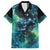 New Zealand Matariki Waiti Family Matching Off Shoulder Short Dress and Hawaiian Shirt The Beginnings Of Life