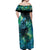 New Zealand Matariki Waiti Off Shoulder Maxi Dress The Beginnings Of Life