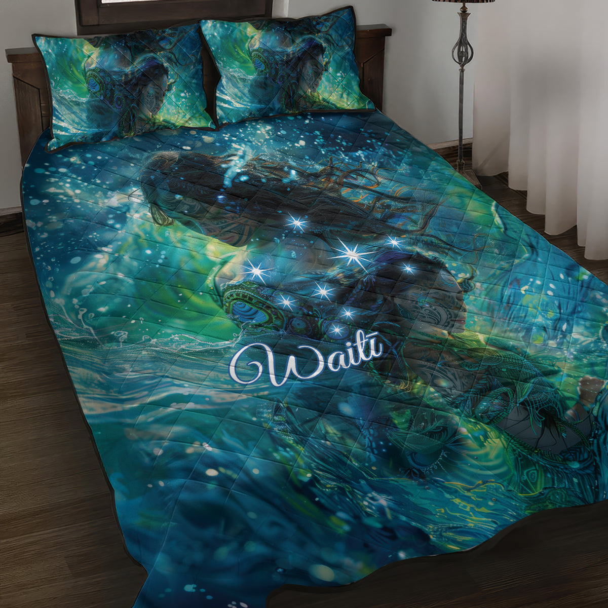 New Zealand Matariki Waiti Quilt Bed Set The Beginnings Of Life