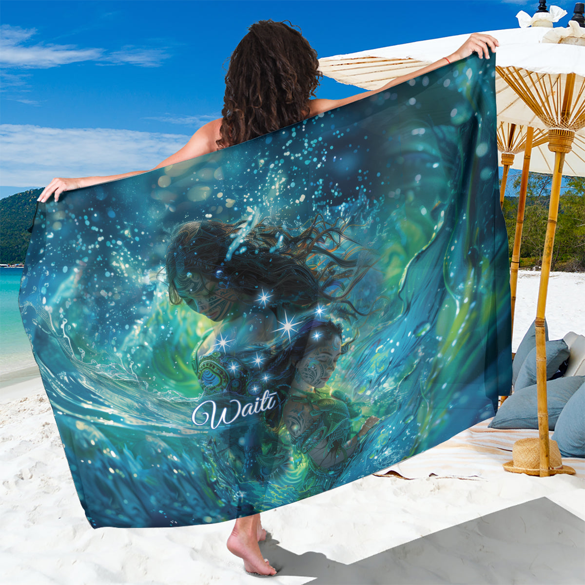 New Zealand Matariki Waiti Sarong The Beginnings Of Life