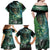 New Zealand Matariki Waiti Family Matching Off Shoulder Maxi Dress and Hawaiian Shirt Waimāori and The Origin Of Life